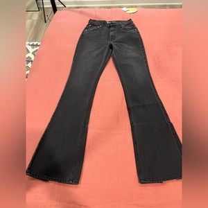 MOTHER x Snacks! High Waisted Wedge Slit Heel